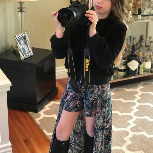 High low skirted romper Girls - Picture 1 of 6